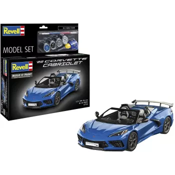 Revell Model Set Corvette C8 Cabriolet mastelis 1:25