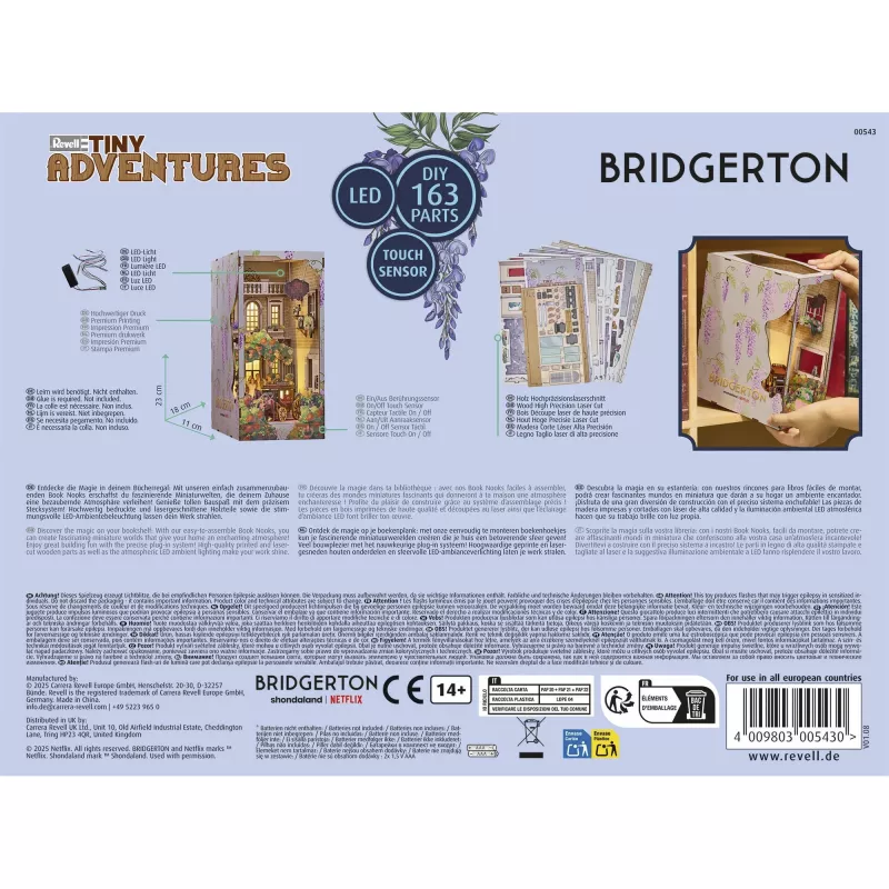 REVELL Tiny Adventures – Bridgerton Into the Light kolekcinis figūrėlių žaidimų rinkinys