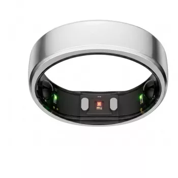 RingConn Smart Ring Gen2 Future Silver Size 8 – išmanus žiedas miegui, kūno rengybai ir širdies ritmo stebėjimui | Kur.lt