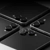 Ringke Camera Frame 2 rinkinys, skirtas Samsung Galaxy Z Flip 8 – juodas aliuminio lydinio objektyvo apsauga su 9H grūdintu stiklu