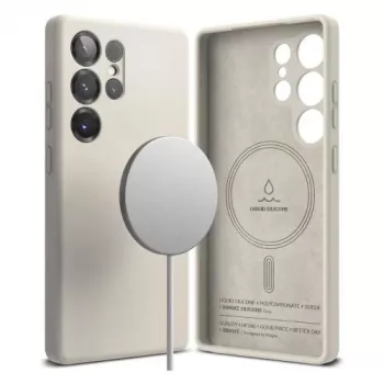 Ringke Galaxy S25 Ultra Dėklas Silikoninis Magnetinis Stone