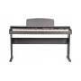 Ringway RP120 RW 88 klavišų skaitmeninis pianinas su svertine klaviatūra, 16 balsų, 3 pedalais ir USB MIDI - raudonmedžio spalvos