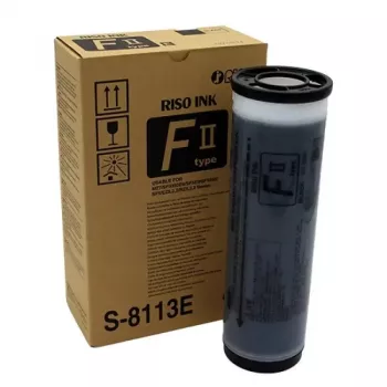 Riso S-8113E juodas rašalo kasetė (1000 ml) RZ/EZ/MZ/RV/RP/RA/RN/GR/FR/TR/CR/CZ/CV serijoms