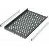 Rittal 19 colių stumdoma lentyna TS, PC-TS, IW spintoms, 600 mm gylio, 40 kg, šiferio pilka RAL 7015 6902.960
