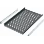 Rittal 19 colių stumdoma lentyna TS, PC-TS, IW spintoms, 600 mm gylio, 40 kg, šiferio pilka RAL 7015 6902.960