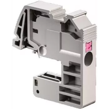 Rittal 3455505 įspaudžiamoji laidininkų jungiamoji gnybtų kaladėlė apvaliems laidininkams 0,5–4 mm², pilka