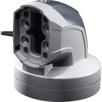 Rittal 90° kampinė jungtis System 60, skirta laikiklio svirties jungčiai Ø 130 mm - CP 6206.380, lieto aliuminio/cinko, plastiko