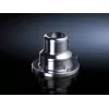 Rittal CP-S sieninė sekcija 6663.400, 9 mm kabelių įvadas, nerūdijantis plienas