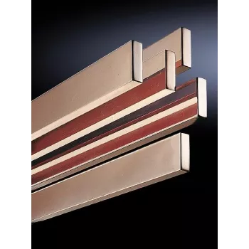 Rittal SV Šyninis laidininkas 3585.005 – Neperforuota varinė, 2400 mm, 3 vnt.