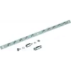 Rittal SZ 2413.375 Plokščioji šyna, 10 prijungimų, plieninė, 375 mm, 100 A, 690 V AC