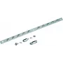 Rittal SZ 2413.375 Plokščioji šyna, 10 prijungimų, plieninė, 375 mm, 100 A, 690 V AC