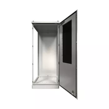 Rittal Toptec lauko spinta CS 9781866 - 800x1600x600 mm, IP55, IK10, aliuminis, RAL 7035