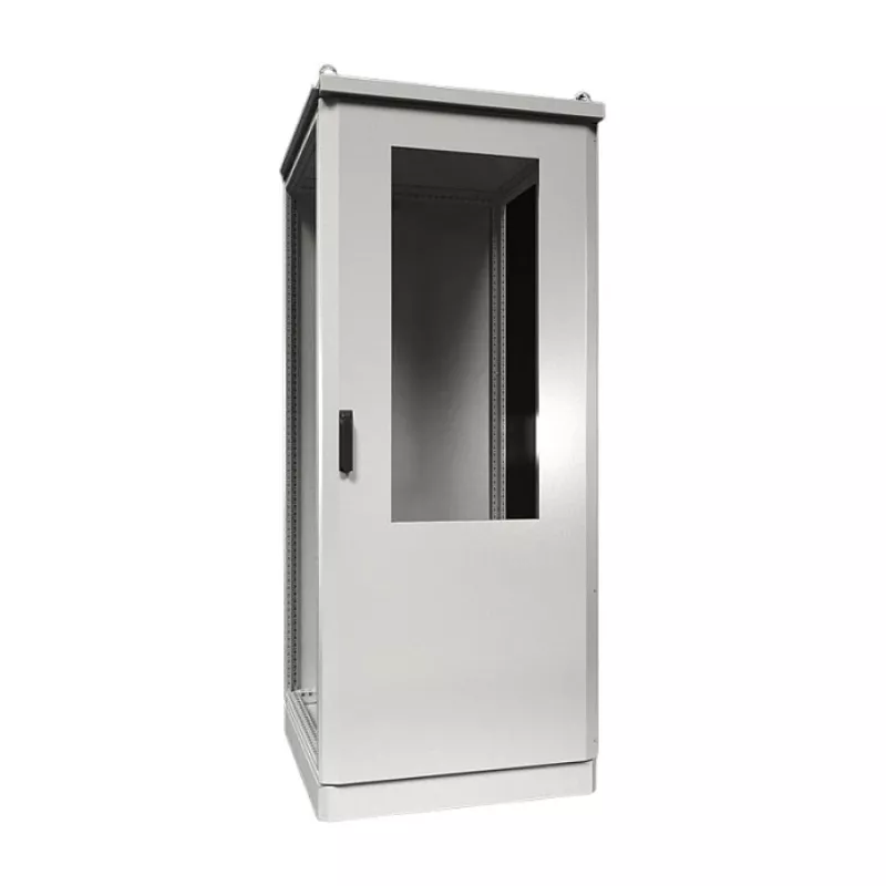 Rittal Toptec lauko spinta CS 9781866 - 800x1600x600 mm, IP55, IK10, aliuminis, RAL 7035