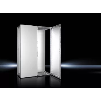 Rittal VX Baying Enclosure System, 2 durų, 1200x1800x500 mm, IP55, RAL 7035