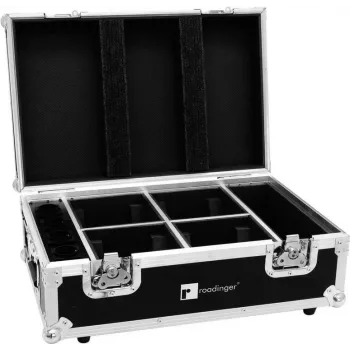 ROADINGER skrynių krepšys 4x AKKU TL-3 Trusslight QuickDMX su integruotu įkrovimu 31005126