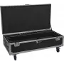 ROADINGER Flight Case 8x AKKU IP Pixel Tube 360° PRO CRMX su įkrovimo funkcija ir ratukais