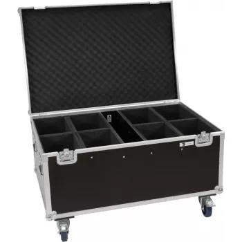 ROADINGER Flightcase 8x LED IP PAR 12x8W QCL/12x9W SQL Spot su ratukais 31005202