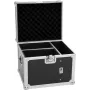 ROADINGER Flightcase 2 x CAT-80 Beam Effects, 50 kg, juodas laminuotas, 47,5 x 41,5 x 42,5 cm
