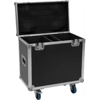 ROADINGER Flightcase 2x Futurelight IP TMH-H420 judantiems galvoms su ratukais 31001059