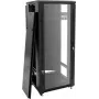 ROADINGER SSC-20 plieninė spintelė su stiklinėmis durelėmis 20U 60x60x99 cm, maks. 150 kg apkrova