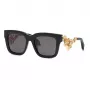 Roberto Cavalli SRC041M520700 Unisex akiniai – juodas rėmelis, pilki gradientiniai lęšiai, 52 mm