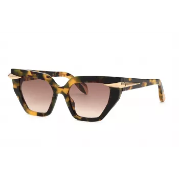 Roberto Cavalli unisex akiniai nuo saulės SRC001M540AGG 54mm pilko gradiento lęšiai