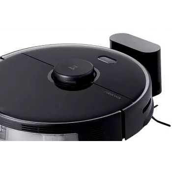 Roborock S5 Max dulkių siurblys robotas – be maišelio – juodas – apvalus – 0,46 l – kilimams ir kietoms grindims
