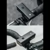 ROCKBROS priekinis dviračio žibintas 260 lm su USB-C į USB-A laidu – juodas