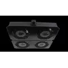 Rockstable 19 inch aušinimo elementas – ventiliatorių padėklas su įmontuotu ventiliatoriumi – plienas – juoda – 1 vnt. – 2,92 kg (RS19-FT68)