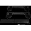 Rockstable 19 colių riedantis postamentas – juodas – SPCC plienas – 600x600 mm – RS19-PH6610