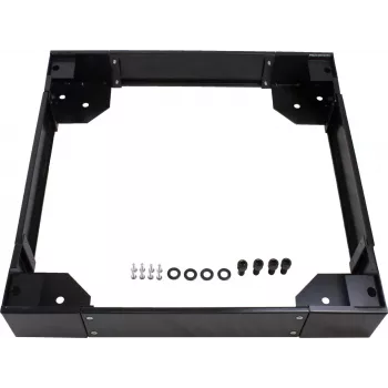 Rockstable 19 colių riedantis postamentas – juodas – SPCC plienas – 600x600 mm – RS19-PH6610