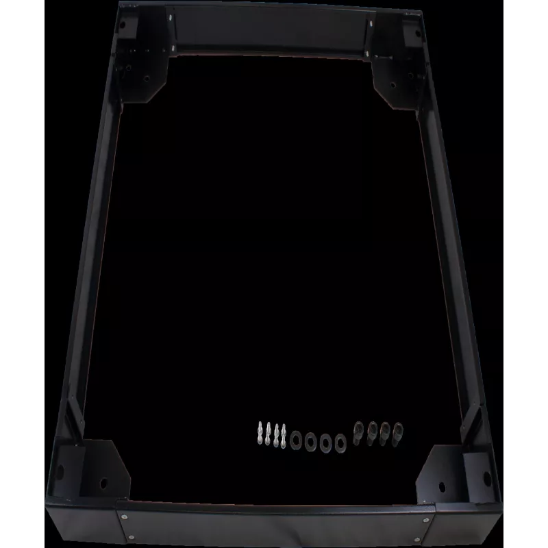 Rockstable 19 colių riedantis postamentas – juodas – SPCC plienas – 800x800 mm – RS19-PH8810