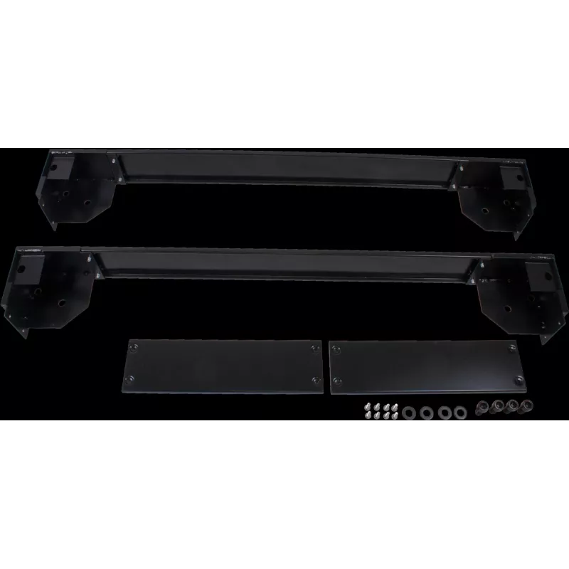Rockstable 19 colių riedėjimo cokolis – ratukų platforma – juodas – SPCC plienas – 600 mm x 1000 mm