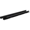 Rockstable 19 L-Support Rails 1200 mm gylio stelažams - stelažo bėgių rinkinys - juoda - plienas - 48,3 cm (19 colių) - 35 mm - 950 mm
