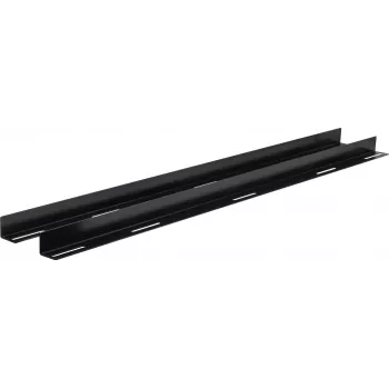 Rockstable 19 L-Support Rails 1200 mm gylio stelažams - stelažo bėgių rinkinys - juoda - plienas - 48,3 cm (19 colių) - 35 mm - 950 mm