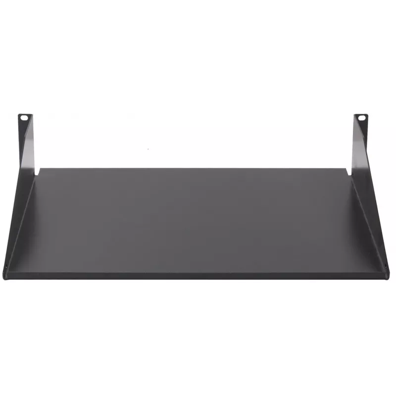 Rockstable 2U 19 Inch Fixed Rack Shelf - Steel - Black - 2,75 kg (RS19-FH21)