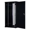 Rockstable 32 HE 19 colių serverio spinta su stiklinėmis durimis – laisvai pastatomas stovas – 32U – 800 kg – užrakinamos durys – tvirtinimo bėgeliai – reguliuojamos kojelės (RS19-8832)