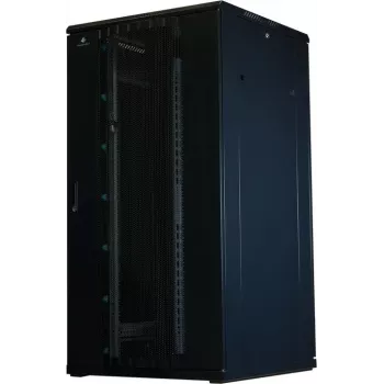 Rockstable RS19-8832PP 32U 19 colių serverio spinta su tinklinėmis durelėmis - laisvai pastatomas stovas - 800 kg talpa - su užraktu - tvirtinimo bėgeliai - reguliuojamos kojelės