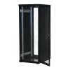 Rockstable 32U 19 inch Server Stovas su Tinklinėmis Durimis - Laisvai Pastatomas Rėmas - 32U - 800 kg - Spyna - Montavimo Bėgiai - Reguliuojamos Pėdos (RS19-6832PP)