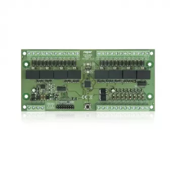 ROGER XM-8DR-BRD I/O plėtimosi modulis, 8 įėjimai, 8 relių išėjimai, RS485
