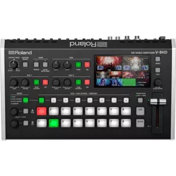 Roland V-8HD 8 kanalų HDMI vaizdo perjungiklis su garso maišytuvu - juodas 420961A38
