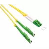 ROLINE OS2 viensiebis dvigubas optinis pataisos kabelis, LSH/APC į LC/APC, 9/125µm, LSOH, geltonas, 2m