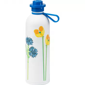ROOM COPENHAGEN LEGO Insulated Bottle THERMO BOTTLE WILD FLOWERS, 0.56 Litro Balta