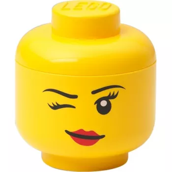 Room Copenhagen LEGO Storage Head Whinky Mini Geltona