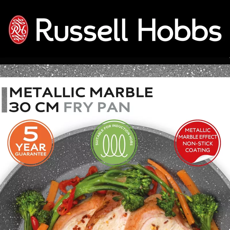 Russell Hobbs RH028011EU7 Metallic Marble keptuvė 30 cm