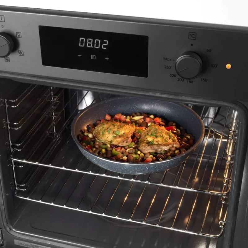 Russell Hobbs RH03296 Nightfall Stone 4 dalių Smart Clip keptuvių rinkinys