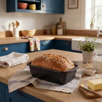 Russell Hobbs RH03893 Everyday Loaf Tin, anglinė keptuvė duonai, anglinis plienas, nelipni danga, anglies spalvos, 230x120x65 mm