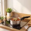 Russell Hobbs RH04034 nerūdijančio plieno 4 dalių puodų rinkinys su Smart Clip