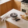 Russell Hobbs RH04034 nerūdijančio plieno 4 dalių puodų rinkinys su Smart Clip