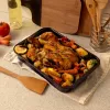 Russell Hobbs Romano 36cm stačiakampis kepimo indas – anglinis plienas, nelipni danga, anglies pilka